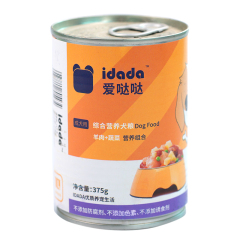 爱哒哒 羊肉蔬菜罐头 375g/罐 1罐