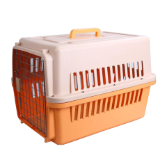 派旺 航空箱 进口PP塑胶宠物外出空运托运航空箱 橙色81.2x57.5x60.6 CM