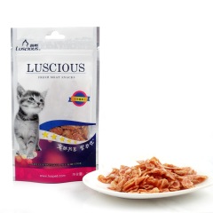 【临期】路斯Luscious猫咪零食猫零食 35g 【2020年8月】三文鱼肉丁
