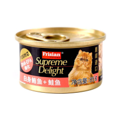 富力鲜猫用白身鲔鱼＋鲑鱼罐头 85g 白身鲔鱼+鲑鱼 85g