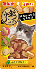 伊纳宝 烤海 鲜鲣鱼节味、扇贝味、鱿鱼味三种口味 25g