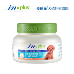 【极宠家】麦德氏IN-Plus·犬用磷虾卵磷脂丨狗狗营养保健补充剂300g