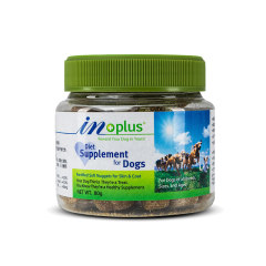【特价临期21年1月24】麦德氏IN-Plus犬护毛卵磷脂 80g