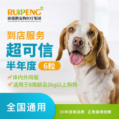 【新瑞鹏全国】到店服务-超可信半年套装 超可信 L（15-30kg）