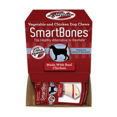 Smartbones禾仕嘉 宠物洁齿骨咬胶迷你独立装/盒 迷你美味洁齿骨（鸡肉味） 30支装