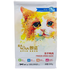 朗诺 猫咪冻干 300g 多种口味可选 鸭肉 300g