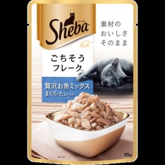 希宝 甄选肉块软包罐头 单包装 多口味可选 吞拿鱼巴丁鱼 35g/包