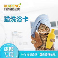 【新春】成都 猫 精细洗浴4送1 猫咪洗澡 W≥8（长毛）