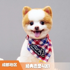 【成都专享】犬 - 经典造型买4送1 狗狗美容 3-6kg