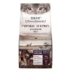 伯纳天纯草原红肉高能活力配方全期犬粮 2kg