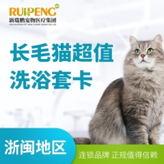 【金城/天城】猫咪精细洗浴5送3（限时） 长毛猫 2-5kg