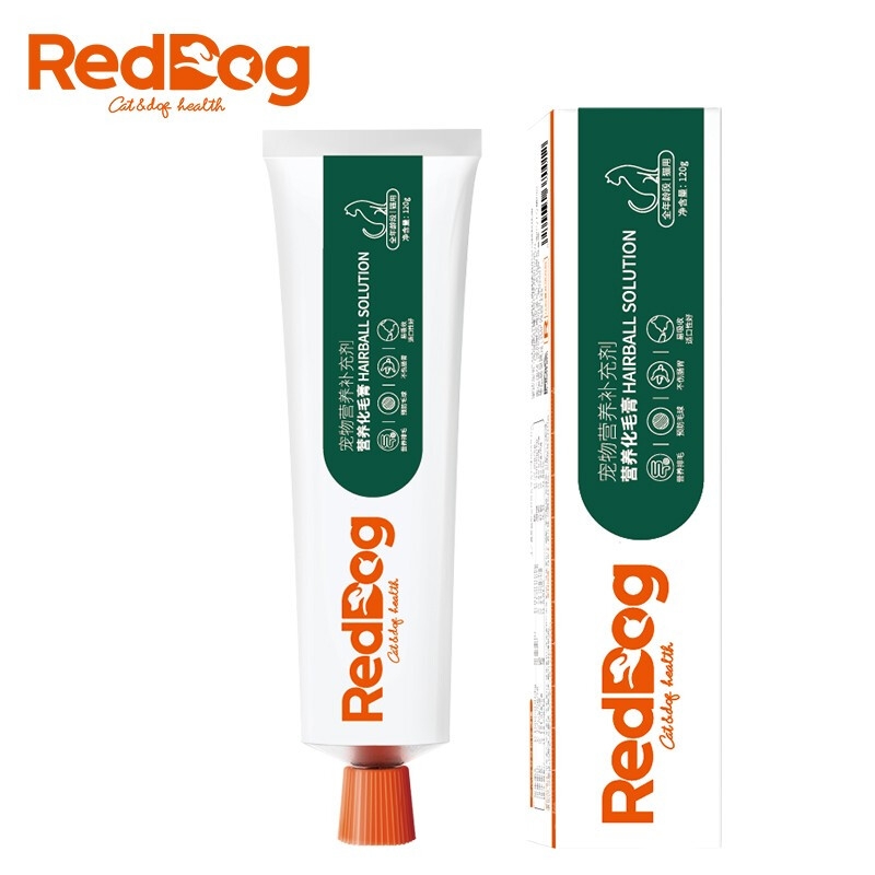 红狗 猫用营养化毛膏 120g