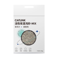 CATLINK 活性炭混合猫砂 3.2kg/4L