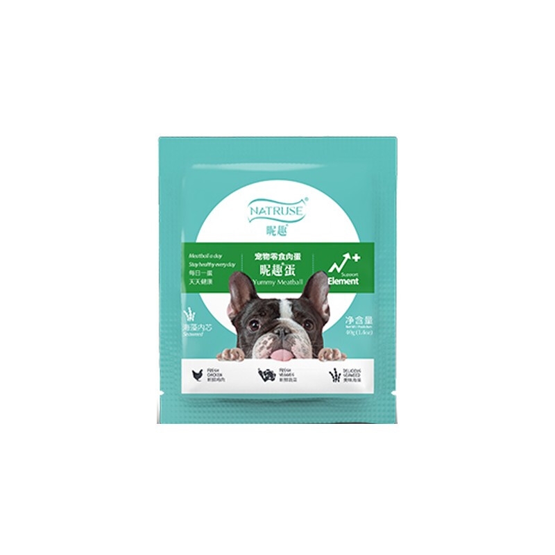 Natruse犬用昵趣蛋 海藻内芯 40g（单个装）