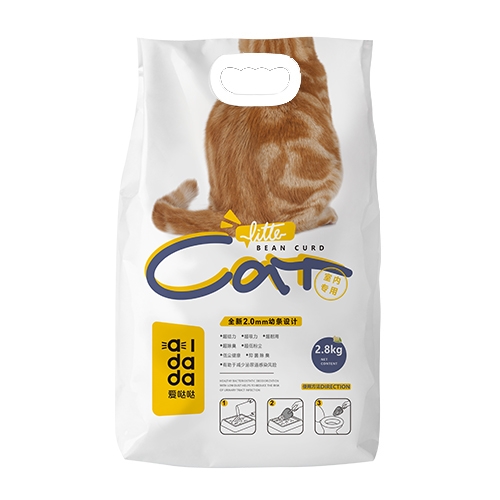 爱哒哒 豆腐猫砂 玉米味 2.8kg(8L)