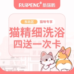阿闻08哈尔滨猫咪精细洗浴4送1