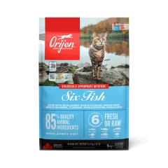 加拿大Orijen渴望猫粮六种鱼 5.4kg