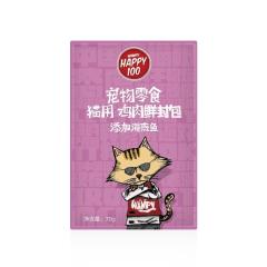 Wanpy顽皮 Happy100猫用 鸡肉+海燕鱼鲜封包 70g