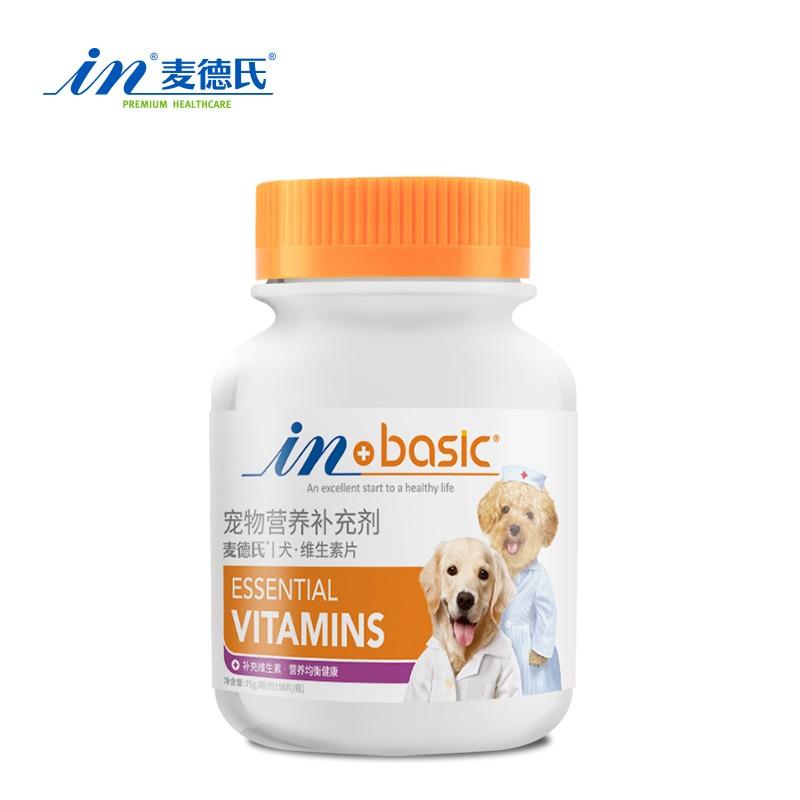 麦德氏 IN-BASIC 犬用复合维生素片 150片