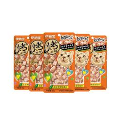 【5袋】伊纳宝 妙好烤鸡肉卷 金枪鱼味 30g/袋