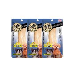 【3支】伊纳宝 旺好烤系列 犬零食 烤鸡小胸肉