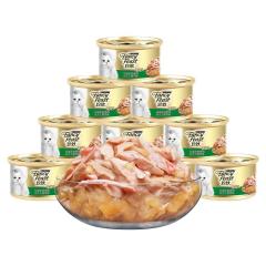 【12罐】珍致 精选猫罐 金枪鱼肉及人工蟹肉条