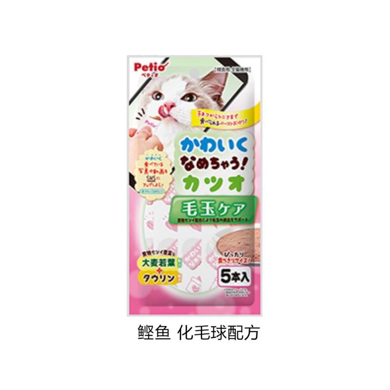 Petio派地奥 萌舔系列 鲣鱼配方化毛猫条